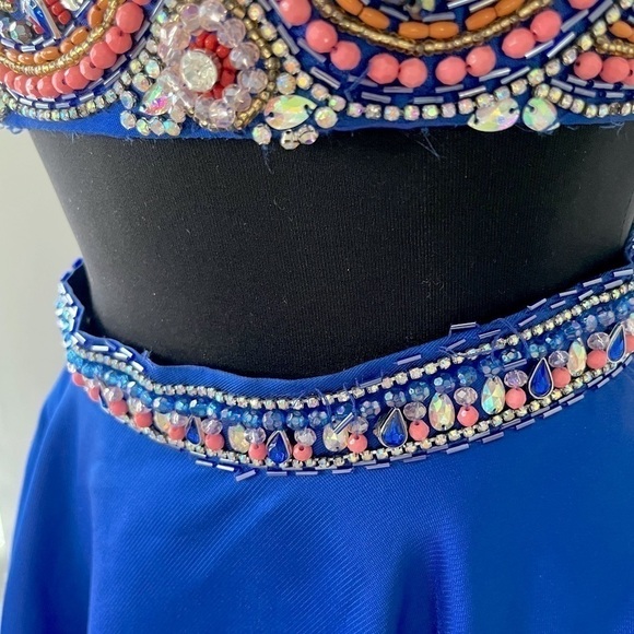 Jovani Two Piece High Neck Evening Dress - Picture 13 of 15